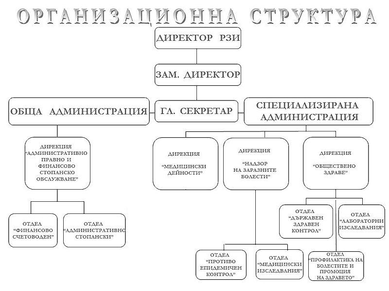 Структура на РЗИ Хасково